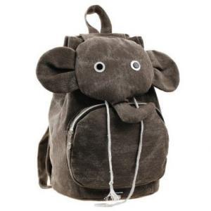 Super Cute Canvas Elephant Backpack