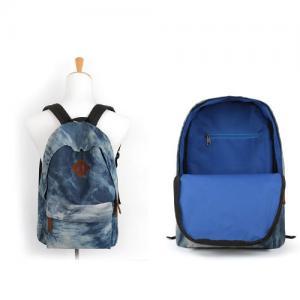 Denim Dye Blue Backpack